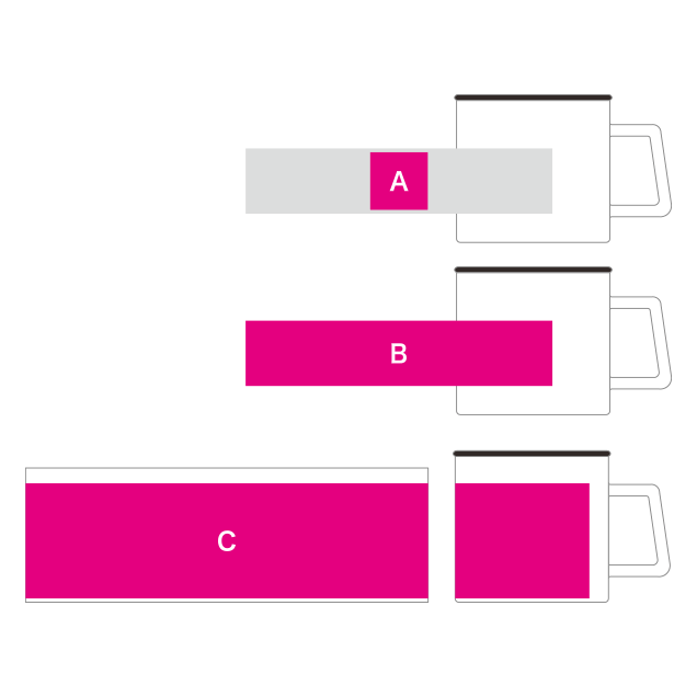 ホーロー調マグ