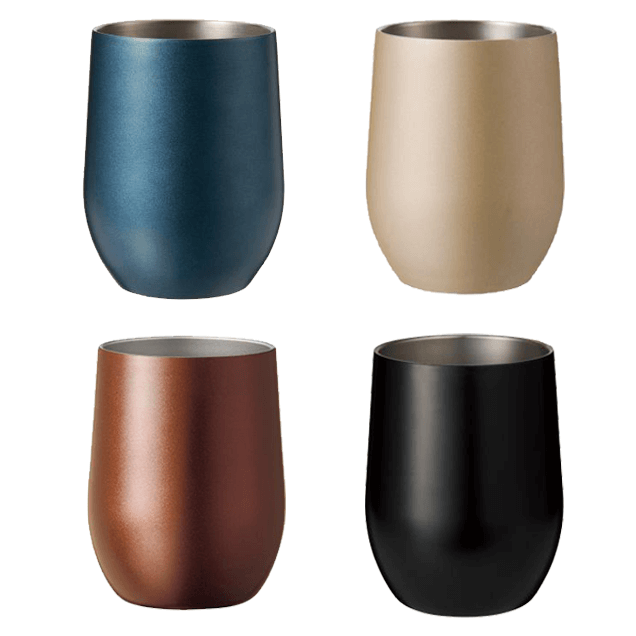 真空ステンレスラウンドタンブラー