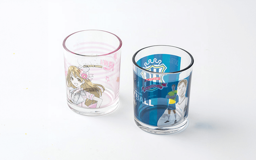 フルカラークリアグラス200ml