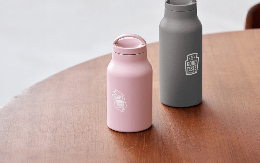 Handitシンプルサーモボトル350ml